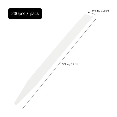 200Pièces Bandes Test Blanches Absorbantes Usage Aromathérapie 1