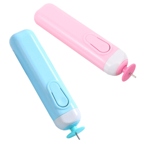 2Pièces Stylo Curling Quilling Électrique Pour Projets DIY