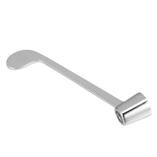 Zinc Alloy Faucet Handle Silver Sink Control Replacement Knob