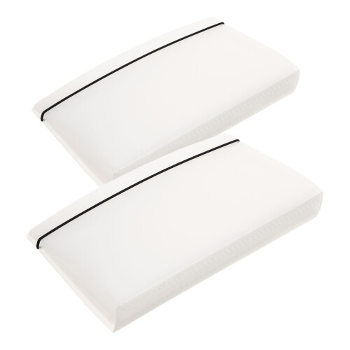 2 Pcs Multipurpose Storage Book Concert Tickets Collection Booklet