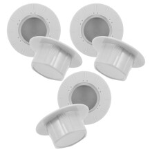 6Pcs Grey Plastic Slide Screw Caps Toddler Playground Safety Covers