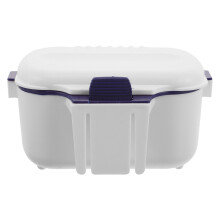 Plastic Insulated Fishing Bait Holder Box Portable Worm Keeper