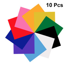 10Pièces Film De Lettrage Multicolore Membrane Transfert Vêtement PU