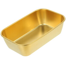 5Pcs Golden Stainless Steel Square Multi-Use Bowl for Pets & Food
