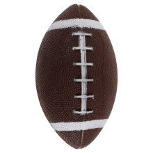 5Pcs Soft PVC Inflatable Rugby Ball Dark Brown Youth Training Toy