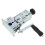 Silver Metal Crank Wire Stripper for Efficient Cable Peeling 1