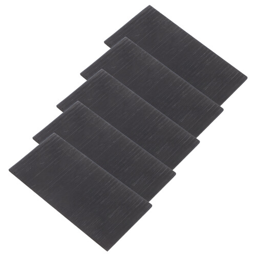 5Pcs Carbon Felt Wick Material Fire Resistant Heat Insulation Pads