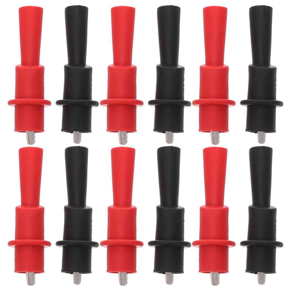 96Pcs Pvc Clips Assorted Color Insulated Test Leads For Shop 3681032652282