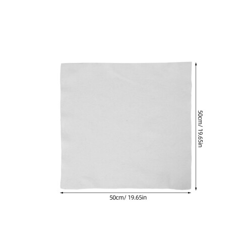 2Pcs Needle Felting White Wool Felt Sheets for DIY Drum and Craft Use 1