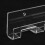 Clear Acrylic Sunglasses Holder Wall Mounted Glasses Storage Rack 8