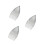 3Pièces Repassage Résistant Chaleur Argent Aluminium 9