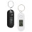 2Pcs Digital Watches Keychain Plastic Clips Multi Color Hanging Watch 1