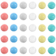 30Pcs Mini Plastic Capsules Durable Toy Prize Containers