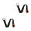 2Pièces Patins Antidérapants Ajustables En Bois Pour Multi 7