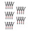 20Pcs Industrial Chin Straps Adjustable Quick Release Grey 5