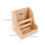 Support Foin Bois Naturel Pour Petits Animaux Jaune Clair 3