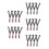 20Pcs Industrial Chin Straps Adjustable Quick Release Grey 10