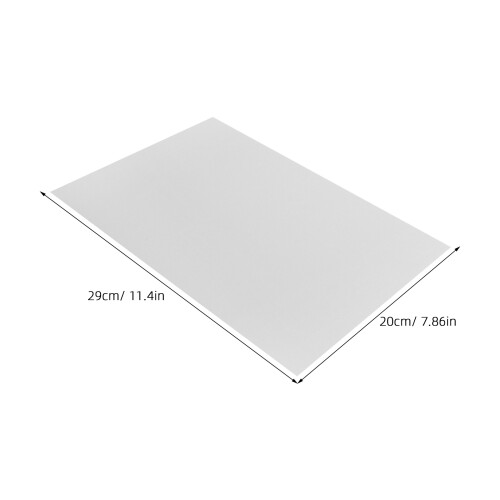 5Pcs Shrinkable Plastic Sheets Glow Effect DIY Craft Supply 2