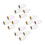 16Pcs Plastic Metal Light Bulb Holder Adapter to E27 Converter 10