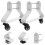 2Pièces Socle Chauffant +nylon Support Roues 9