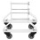 2Pièces Socle Chauffant +nylon Support Roues 10