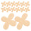 250Pcs Felt Cup Divider Pads Reusable Protective Mats for Kitchen Cups 2