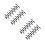 24Sets Lightweight Grey Fake Beard Mustache and Eyebrow Decoration Set 5