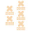 250Pcs Felt Cup Divider Pads Reusable Protective Mats for Kitchen Cups 10