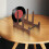 Présentoir Vinyle Bois Marron Pour Rangement Et Décoration 4