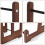 Présentoir Vinyle Bois Marron Pour Rangement Et Décoration 7