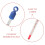 Easy Read Glass Wine Thermometer Accurate Temperature 8