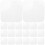150Pcs Clear Double Sided Adhesive Tape Easy Peel Traceless for Office 7