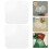 150Pcs Clear Double Sided Adhesive Tape Easy Peel Traceless for Office 8