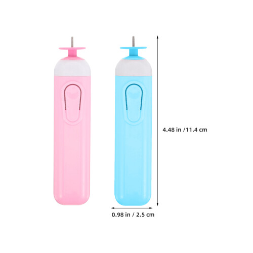 2Pièces Stylo Curling Quilling Électrique Pour Projets DIY 1