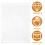 8Pcs Acrylic Crochet Basket Bottoms Clear Rectangle Base for Handcraft 7