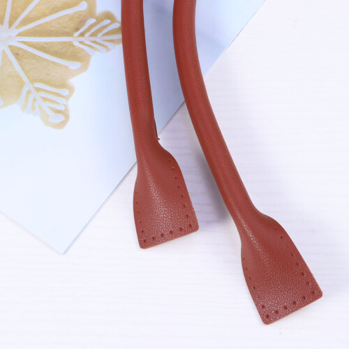 De Poignées Simples Marron En Cuir PU Pour Sac À Main Durable 2