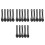 20Pcs Durable Black Plastic Cardboard Perforator for Smooth Slitting 5