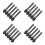 20Pcs Durable Black Plastic Cardboard Perforator for Smooth Slitting 6