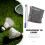 1Pièces Ramasse- Badminton Filet Résine Ajustable Noir 6