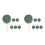 12Pcs Reusable Flower Foam Holder with Comfortable Bouquet Handle Grip 5