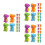 144Pcs Mini Dinosaur Animal Erasers Bulk Soft Cute Erasers for Kids 9
