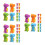 144Pcs Mini Dinosaur Animal Erasers Bulk Soft Cute Erasers for Kids 10