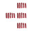 200Pièces Marqueurs Numérotés Métalliques Rouges Visible Facile 8