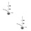 2Pcs Acrylic GPU Holder Stand with Sync Lighting Support 5