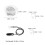 2Sets Anti-Lost Hearing Aids Holder Rope Soft Silicone Nylon Material 2