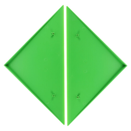 8Pcs Foosball Table Corner Bumpers Green Hips Durable Protectors 2