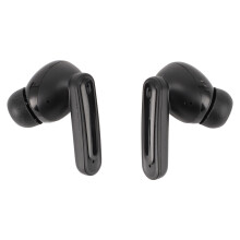 Noise Reduction Bluetooth Translator Earbuds 137 Languages Waterproof Black
