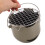 Barbecue Portable Vert Olive Acier Inoxydable Usage Extérieur 4