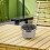 Barbecue Portable Vert Olive Acier Inoxydable Usage Extérieur 7