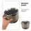 Barbecue Portable Vert Olive Acier Inoxydable Usage Extérieur 8